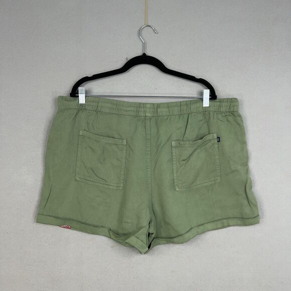 GAP Shorts Womens XL Green Casual Lounge Comfort Coastal Resort Vacay Tencel - Picture 6 of 11